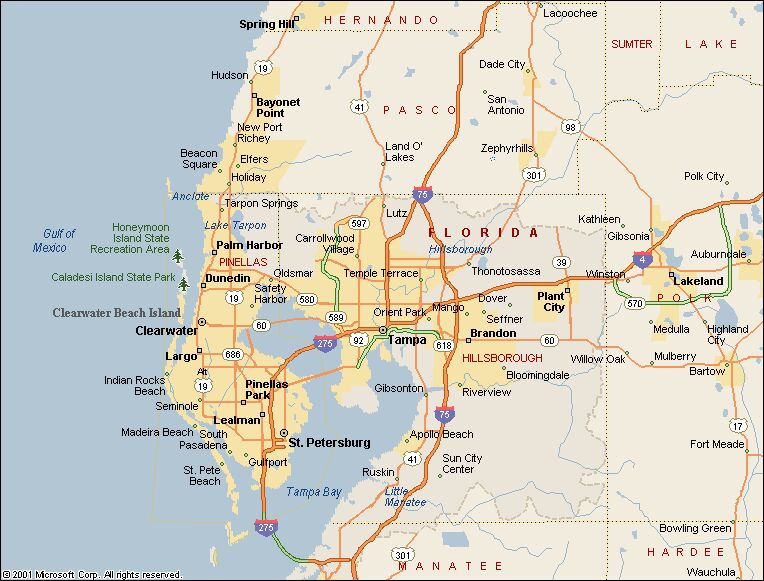 Tampa Map