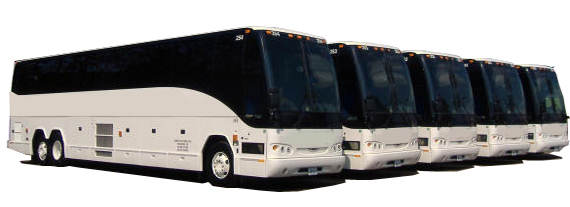 charter buses for rent