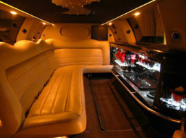 stretch limo interior